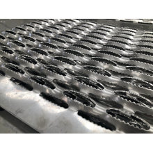 Anti-Skid Plate Railing Embossed Sheet Aluminum Grip Strut Walkway Safety Grating Ramp Perforated Metal Stair Treads